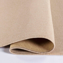 Simple Low Pile Modern Tufted Area Rugs For Living Room With Felt Backing Light Beige 60X110 Cm - thumbnail 3