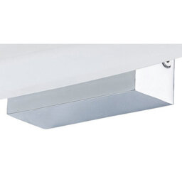 Luminosa Lighting Luminosa Ola Wall Lamp 6W Led Oval 3000K Ip44, 450Lm, Polished Chrome/frosted Acrylic - thumbnail 4