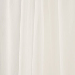 Living And Home Daylight Ivory White Sheer Polyester Curtains Pair Set Of 2 183 X 117 Cm With Pole Pocket Indoor Use - thumbnail 6