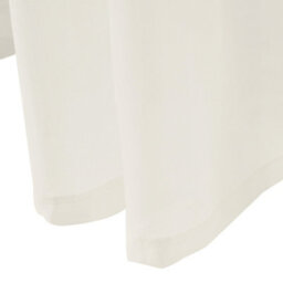 Living And Home Daylight Ivory White Sheer Polyester Curtains Pair Set Of 2 183 X 117 Cm With Pole Pocket Indoor Use - thumbnail 7