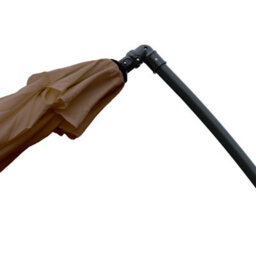 Kct Garden Parasol 3M Large Mocha Cantilever With Adjustable Crank Patio Shade - thumbnail 3