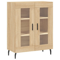 Berkfield Elegant Highboard Sonoma Oak 69.5X34X180 Cm Engineered Wood - thumbnail 7