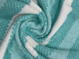 Gc Gaveno Cavailia Stripe Bath Towels 70X120 Cm 2 Pack Large Set For Bathroom Quick Dry & Highly Absorbent Aqua Towels Set - thumbnail 5