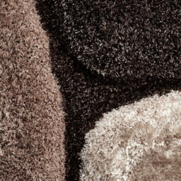 Beige/brown Handmade Modern Shaggy Easy To Clean Abstract Optical/ (3D) Rug For Dining Room Bedroom And Living Room-120Cm X 170Cm - thumbnail 3