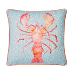 Fusion Lobster Outdoor/indoor Water & Uv Resistant Filled Cushion - thumbnail 2