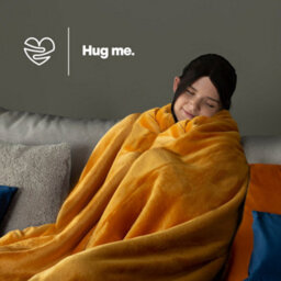 Livivo Single Fleece Blanket In Ochre Colour - thumbnail 6