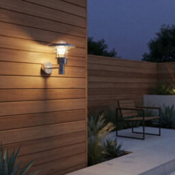 Nordlux Lonstrup 22 Outdoor Wall Light, Classic Porch Lantern, Galvanized - thumbnail 6