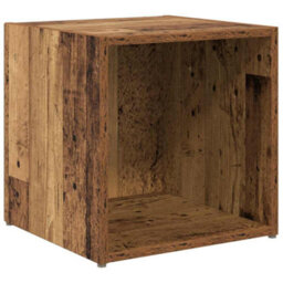 Berkfield Tv Cabinet Set 6 Pcs Old Wood Engineered Wood - thumbnail 5