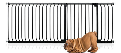 Bettacare Elite Pressure Dog Gate, 189Cm - 198Cm, Matt Black, Pressure Fit Pet Gate For Dog And Puppy - image 1