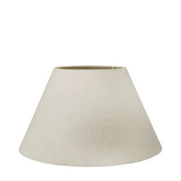 Pacific Lifestyle Seychelles 25Cm Cream Slubby Cotton Empire Cylinder Shade