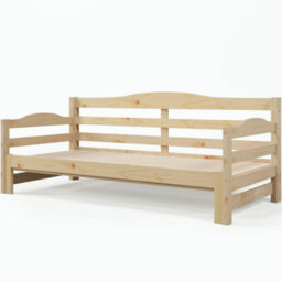 Matteo Versatile Daybed Cabin Bed With Pull-Out Trundle, 3Ft Single - 90 X 190 Cm, Natural Finish - thumbnail 7