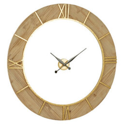 Orsina Yaxi Wall Clock With White Face - thumbnail 2