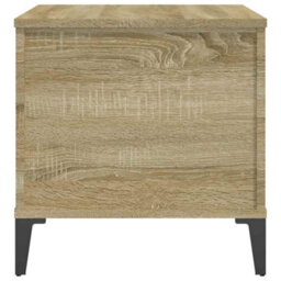 Berkfield Durable Coffee Table Sonoma Oak 60X44.5X45 Cm Engineered Wood - thumbnail 8