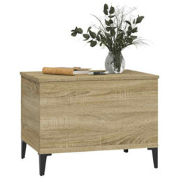 Berkfield Durable Coffee Table Sonoma Oak 60X44.5X45 Cm Engineered Wood - thumbnail 4