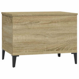 Berkfield Durable Coffee Table Sonoma Oak 60X44.5X45 Cm Engineered Wood - thumbnail 6