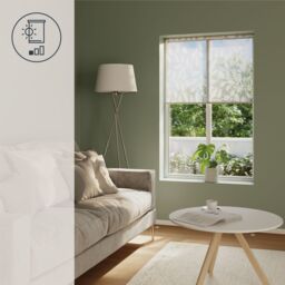 GoodHome Flasor Corded Off White Sheer Roller Blind (W)180Cm (L)180Cm - thumbnail 7