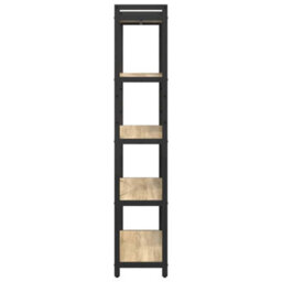 Berkfield Modern Bookcase Sonoma Oak 80 X 30 X 153 Cm Engineered Wood - thumbnail 6