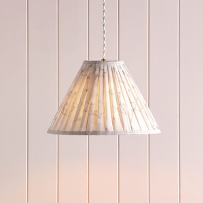 Laura Ashley Natural Magnolia Conical Lamp Shade (D)30Cm - image 1