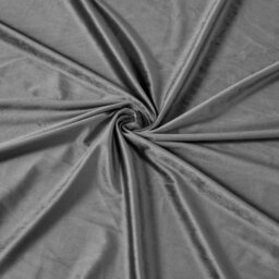 Ameha Grey Velvet Curtains Eyelet Blackout Thick Thermal Insulated Ready Made Ring Top Curtain Pair 66''x72'' For Living Room - thumbnail 4