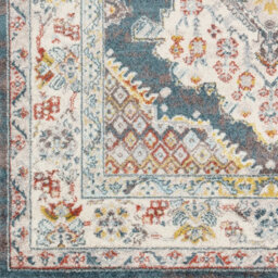 Livabliss Ankara-Vintage Brown Yellow Red Traditional Boho Living Dining Bedroom Rug 140 X 200 Cm Easy Care, Non Shedding - thumbnail 7