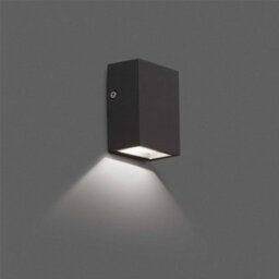 Luminosa Lighting Luminosa Canon Led Outdoor Wall Light Dark Grey Ip44 - thumbnail 2
