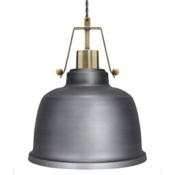 Long Life Lamps Company Industrial Vintage Brass Ceiling Pendant Light M0179 - thumbnail 3