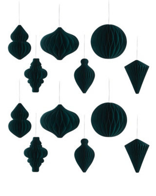 Werchristmas Green Shatterproof Baubles Teal 50 Pack - image 1