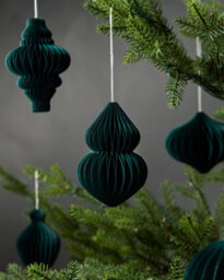 Werchristmas Green Shatterproof Baubles Teal 50 Pack - thumbnail 3