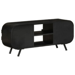 Berkfield Tv Cabinet 110X30X45 Cm Solid Reclaimed Wood - thumbnail 3