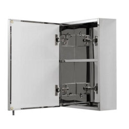 Stainless Steel Mirror Door Bathroom Cabinet 40 X 30Cm - thumbnail 5
