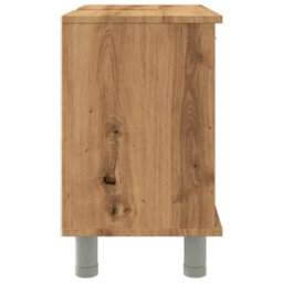 Berkfield Bathroom Cabinet Artisan Oak 60X32X53.5 Cm Engineered Wood - thumbnail 6