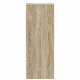 Vidaxl Shoe Cabinet Sonoma Oak 31.5X35X90 Cm Engineered Wood - thumbnail 5