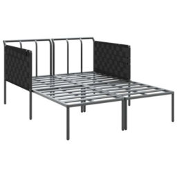 Berkfield Seating With Cushion Anthracite 115 X 153 X 69.5Cm Steel - thumbnail 5