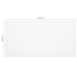 Walplus Table Protector Matt 120X60 Cm 1.6 mm Pvc - thumbnail 6