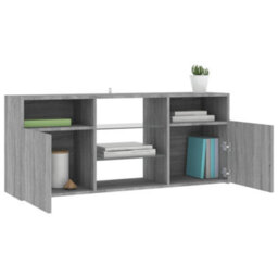 Vidaxl Tv Cabinet With Led Lights Grey Sonoma 120X30X50 Cm - thumbnail 6