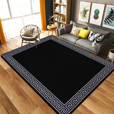 Non Slip Area Rug Large Living Room Carpet Hallway Runner Kitchen Mat 60X40 Cm