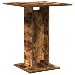 Vidaxl Bistro Table Smoked Oak 60X60X75 Cm Engineered Wood - thumbnail 6