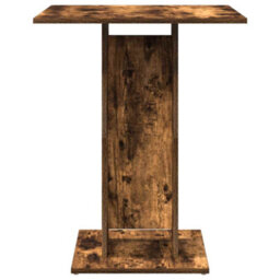 Vidaxl Bistro Table Smoked Oak 60X60X75 Cm Engineered Wood - thumbnail 4