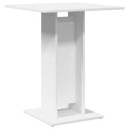 Vidaxl Bistro Table Smoked Oak 60X60X75 Cm Engineered Wood - thumbnail 1