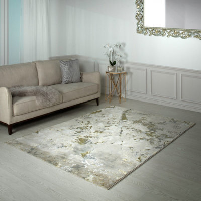Modern Abstract Optical/ (3D) Easy To Clean Rug For Dining Room Bedroom Livingroom-80Cm X 150Cm - image 1