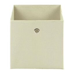 Cube Storage Bins 30X30X30 Cm Cardboard And Fabric Construction Collapsible Organizers For Home And Office Use - thumbnail 2