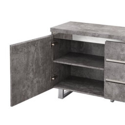 Furniture in Fashion Sydney Small Sideboard With 1 Door 3 Drawer In Concrete Effect - thumbnail 8