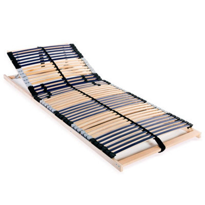 Berkfield Slatted Bed Base With 42 Slats 7 Zones 70X200 Cm