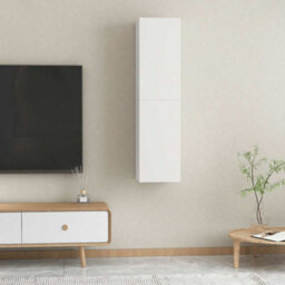 Berkfield Sturdy Tv Cabinets 2 Pcs White 30.5X30X60 Cm Engineered Wood - thumbnail 4