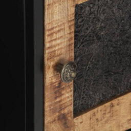 Berkfield Tv Cabinet 120X30X40 Cm Rough Mango Wood - thumbnail 5