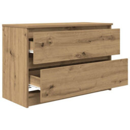 Berkfield Tv Cabinet Artisan Oak 80X35X54 Cm Engineered Wood - thumbnail 5