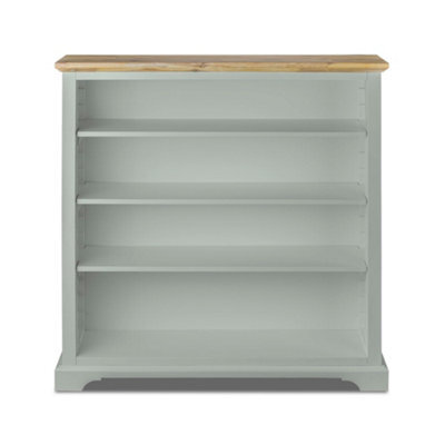 Statement Furniture Florence Sage Green Bookcase With Adjustable Shelves, Fully Assembled Bookshelf - image 1