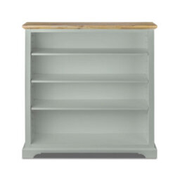 Statement Furniture Florence Sage Green Bookcase With Adjustable Shelves, Fully Assembled Bookshelf