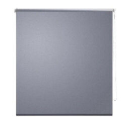 Berkfield Roller Blind Blackout 80 X 175 Cm Grey - thumbnail 2