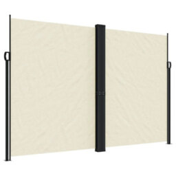 Walplus Retractable Side Awning Garden Sun Shade Canopy Gazebo For Back Door, Porch, Patio Cream 220X1000 Cm - thumbnail 2